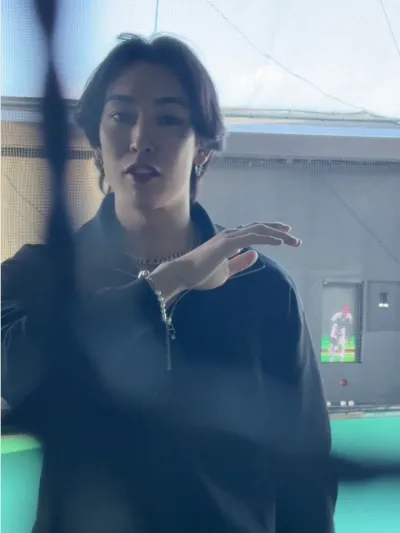 ユウスケとバッティングセンター